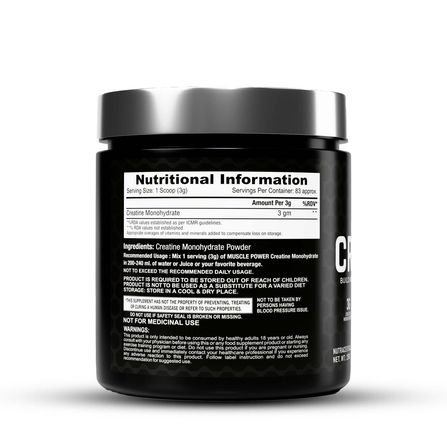 CREATINE MONOHYDRATE
